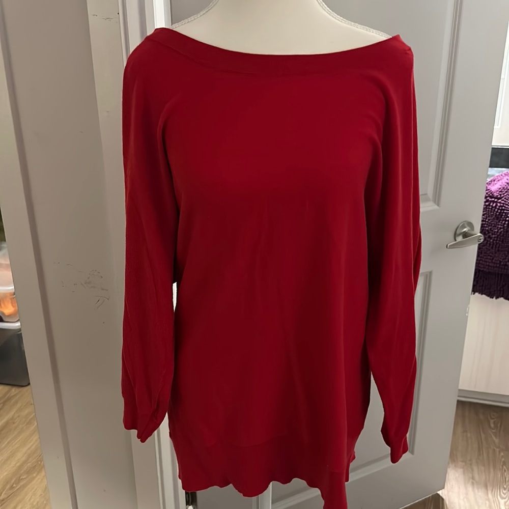 loft Red Sweater